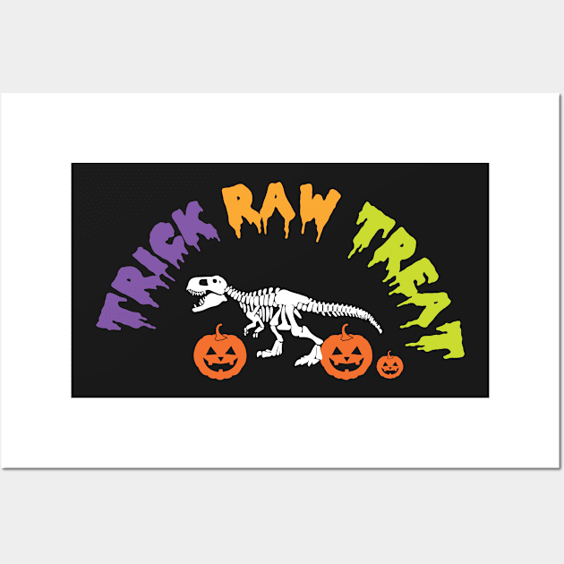 Trick Raw Treat Wall Art by DreamPassion